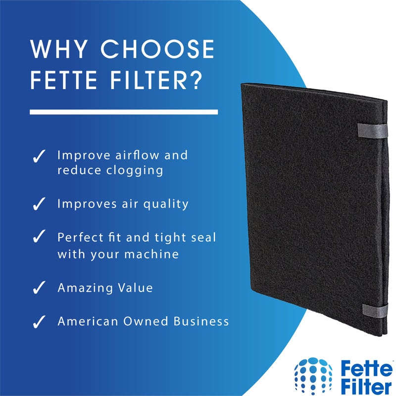 Fette Filter - HRF-AP1 Premium Universal Carbon Pre Filter Rolls Compatible with Honeywell HRF-AP1 Filter A Includes 2 Cut to Size Carbon Pre Filters. - Image 2